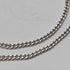 Vintage Sterling Silver Cubic Zirconia Trilogy Pendant with Sterling Silver Chain