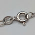Vintage Sterling Silver Cubic Zirconia Trilogy Pendant with Sterling Silver Chain