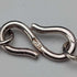 Vintage Sterling Silver Multicolor Gem Y-Shaped Drop Necklace, 45cm