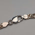 Vintage Sterling Silver Herringbone Rope Chain Necklace, 42cm, 25g