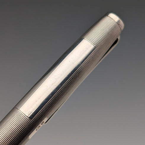 1981, Yard-O-Led, England. Sterling silver push-button pencil in case.