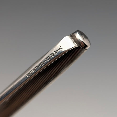 1981, Yard-O-Led, England. Sterling silver push-button pencil in case.