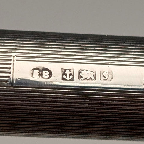 1981, Yard-O-Led, England. Sterling silver push-button pencil in case.