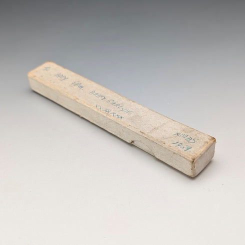 1958 British Vintage Sterling Silver Hexagon Push-Type Mechanical Pencil by Villiers & Jackson, in Box