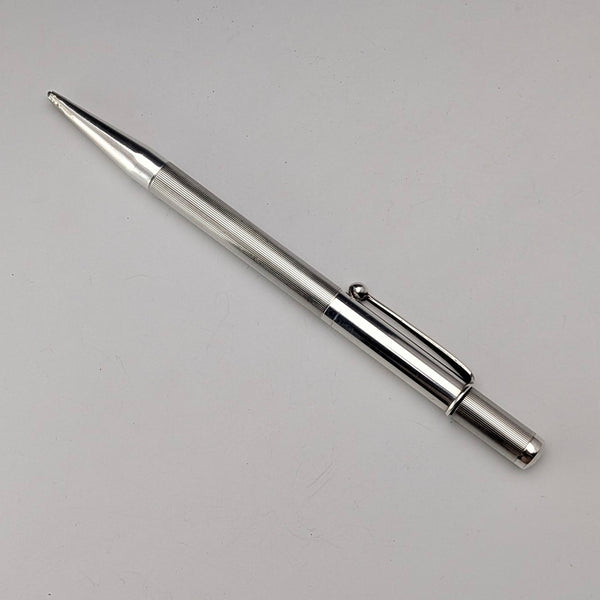 Vintage sterling silver mechanical pencil, manufacturer unknown.