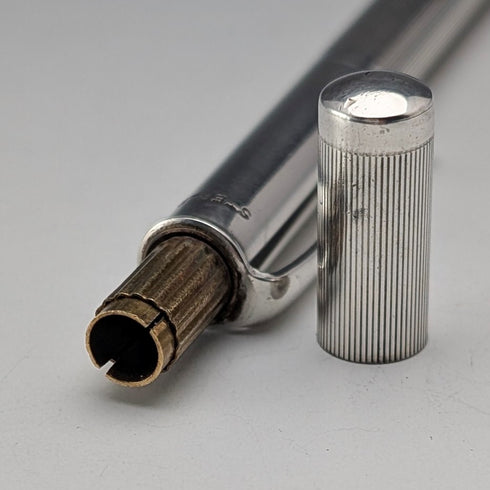 Vintage sterling silver mechanical pencil, manufacturer unknown.
