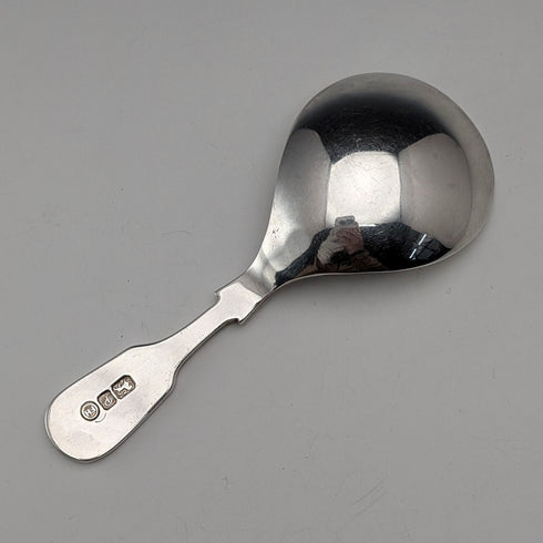 1989 年英國復古純銀茶葉罐勺,18.8 克,Francis Howard Ltd.