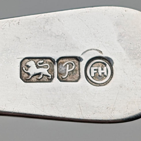 1989 年英國復古純銀茶葉罐勺,18.8 克,Francis Howard Ltd.