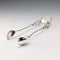 1894 British Antique Sterling Silver Sugar Tongs, 24g, GE Walton & Co. Ltd.