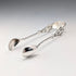 1894 British Antique Sterling Silver Sugar Tongs, 24g, GE Walton & Co. Ltd.