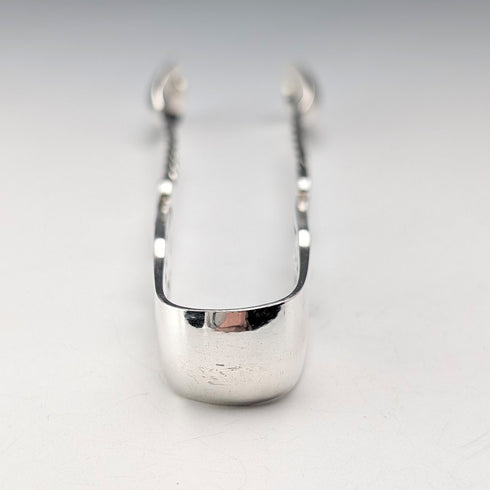 1894 British Antique Sterling Silver Sugar Tongs, 24g, GE Walton & Co. Ltd.