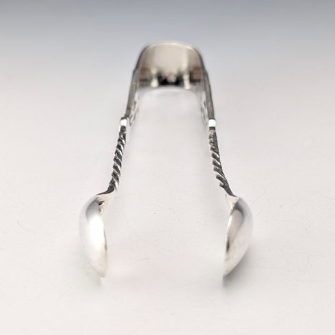1894 British Antique Sterling Silver Sugar Tongs, 24g, GE Walton & Co. Ltd.
