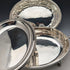 Circa 1870, British antique silver-plated oval-shaped entree dish