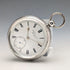 1905 British antique JW Benson Ludgate pocket watch, sterling silver open face, in good working order.