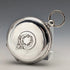 1905 British antique JW Benson Ludgate pocket watch, sterling silver open face, in good working order.