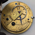 1873 British Antique Decorative Dial Key-Wound Pocket Watch, 54mm Diameter, Isaac Goldman, Junk Item