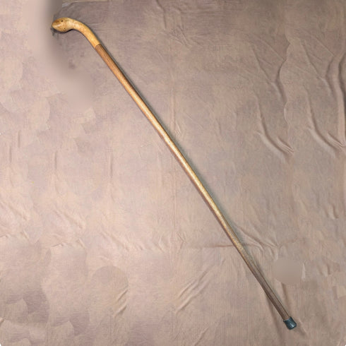 復古雙色大型登山手杖 拐杖 145公分