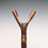 British Vintage Hardwood Thumbstick Hiking Stick Walking Stick 140cm Classic Canes