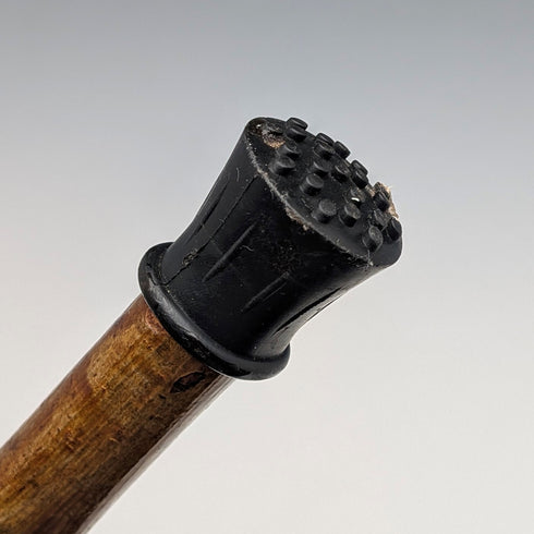 復古彩繪鸚鵡雕刻手柄 登山手杖 拐杖 136公分