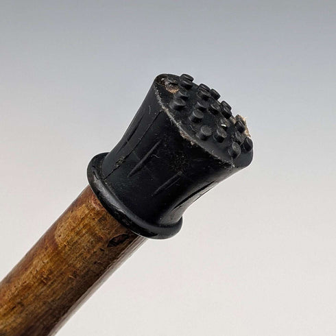復古彩繪鸚鵡雕刻手柄 登山手杖 拐杖 136公分