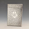 1876 English Antique Sterling Silver Card Case 94g GEORGE UNITE