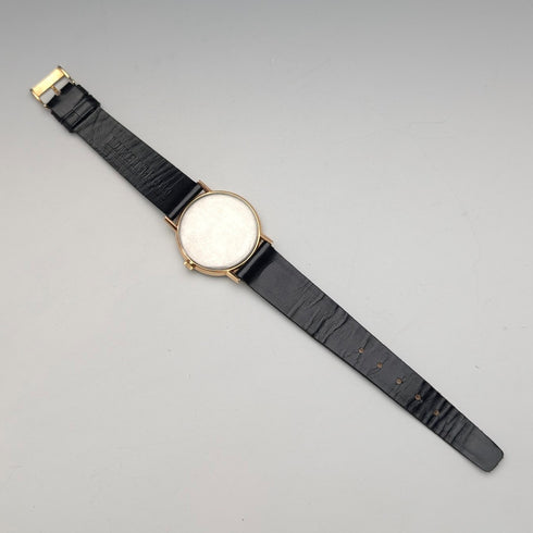 Circa 1970 Omega Men's Mechanical Wristwatch Ref. 131.019SP Cal. 601 Black Dial Good Working Condition