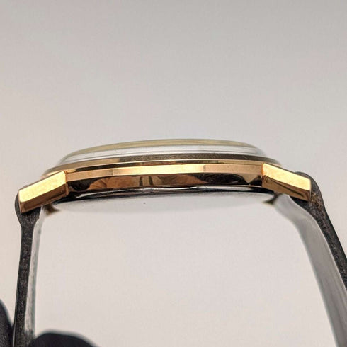 Circa 1970 Omega Men's Mechanical Wristwatch Ref. 131.019SP Cal. 601 Black Dial Good Working Condition