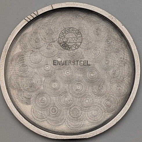 Late 1950s Universal Men's Mechanical Watch Cal.262 Stainless Steel Case Good Working Condition