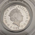 英國 碧雅翠絲.波特 誕生150周年紀念 《湯姆貓》50便士紀念銀幣 RoyalMint 附盒、說明書