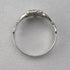 Vintage Irish Traditional Claddagh Ring Sterling Silver (Size 12)