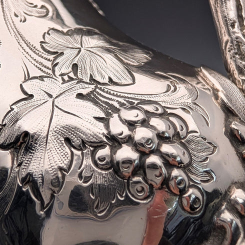 1862年 英國古董純銀馬克杯 192克 Edward & John Barnard