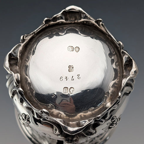 1862年 英國古董純銀馬克杯 192克 Edward & John Barnard