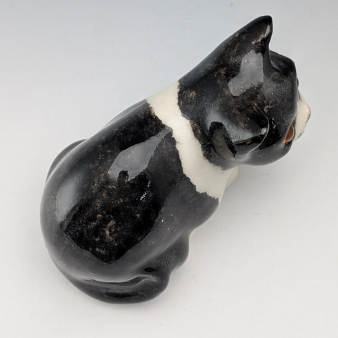 英國溫斯坦利 肯辛頓貓 虎斑貓 陶瓷雕塑(尺寸1)