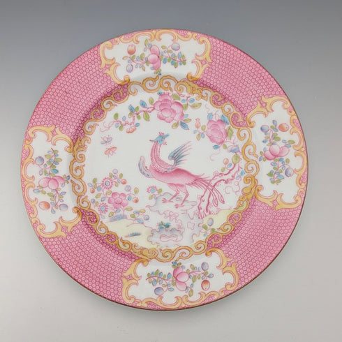 英國復古 Minton 粉紅公雞 骨瓷杯盤組