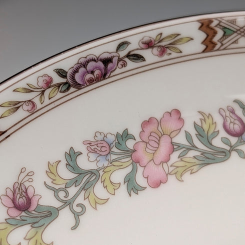 英國復古 Wedgwood「九谷鶴」杯碟三件組①