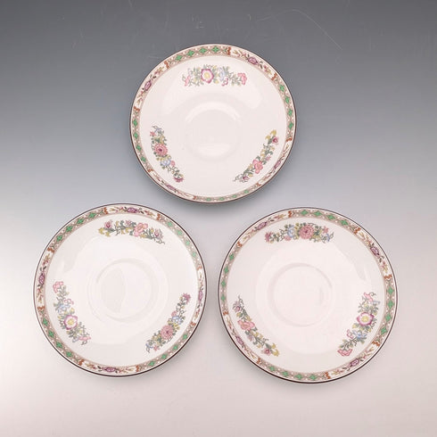 英國復古 Wedgwood「九谷鶴」杯碟組 3套②