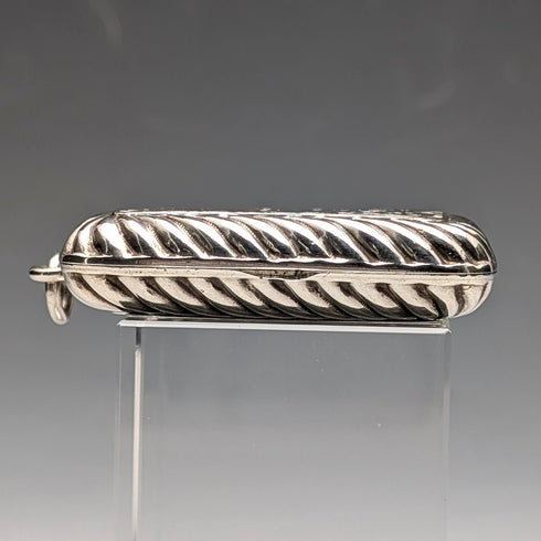 1891年 英国アンティーク 純銀製 ヴィネグレット 33g Hayes Brothers