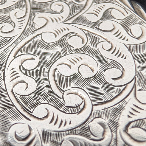 1891年 英国アンティーク 純銀製 ヴィネグレット 33g Hayes Brothers