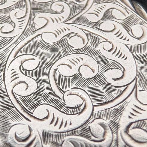 1891年 英國古董 純銀嗅鹽盒 33g Hayes Brothers