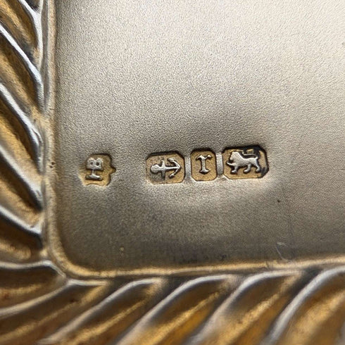 1891年 英國古董 純銀嗅鹽盒 33g Hayes Brothers