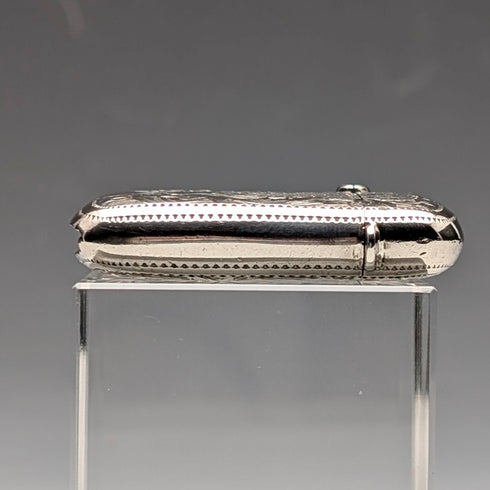 1903年 英國古董 純銀製 火柴盒 21g Joseph Gloster