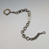 Vintage Silver Plated Fancy Link Albert Chain with Bolt Ring Clasps