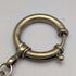 Vintage Silver Plated Fancy Link Albert Chain with Bolt Ring Clasps