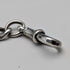 Circa 1900 English Antique Sterling Silver Albert Chain 62g Mr. Punch Charm Fob