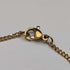German Vintage Sterling Silver Gilt Filigree Pendant with New Chain