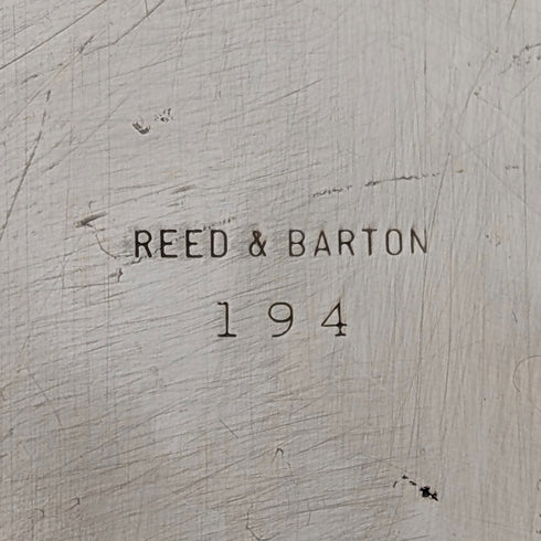 美國復古鍍銀兔雕首飾托盤 Reed&Barton