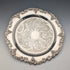 United Kingdom Vintage Silver Plate Footed Salver, 30cm Diameter