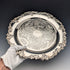United Kingdom Vintage Silver Plate Footed Salver, 30cm Diameter