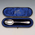 1905 British Antique Sterling Silver Christening Spoon 37g Atkin Brothers Cased