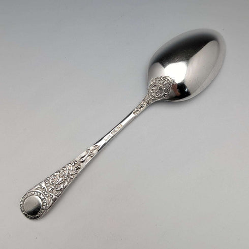1905 British Antique Sterling Silver Christening Spoon 37g Atkin Brothers Cased